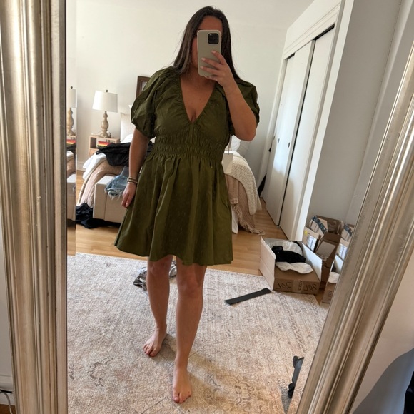 MASON POPLIN DRESS - Picture 2 of 2